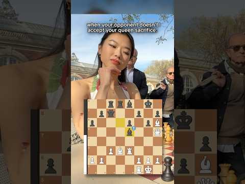 When They Decline Your Queen Sacrifice 😤