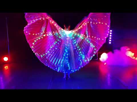 Шоу-балет LIGHT, зеркальный человек, відео 4