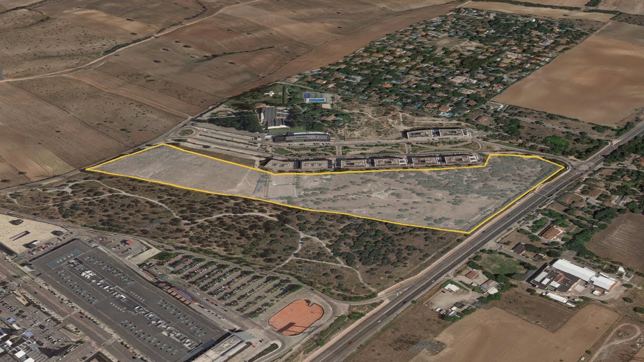 Futuros campos de rugby en San Sebastián de los Reyes