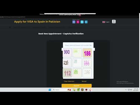 Spain Visa Appointment Bot Demo