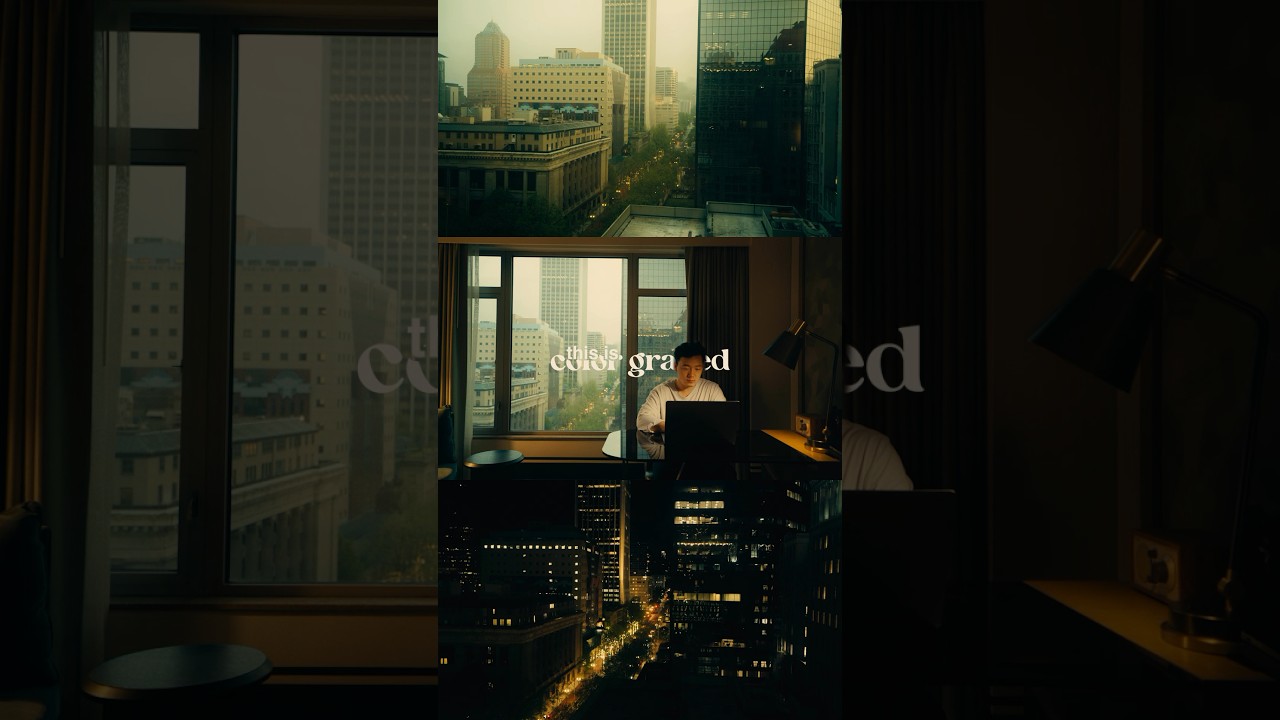 Color graded in Davinci Resolve ✨#cinematic #film #davinciresolve #colorgrading