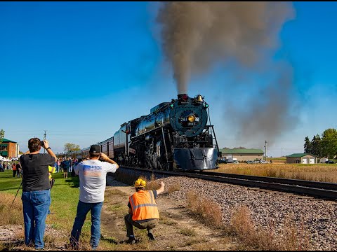 Friends of Milwaukee Road 261 Gourmet Express Train Minnesota steam locomotive 2021