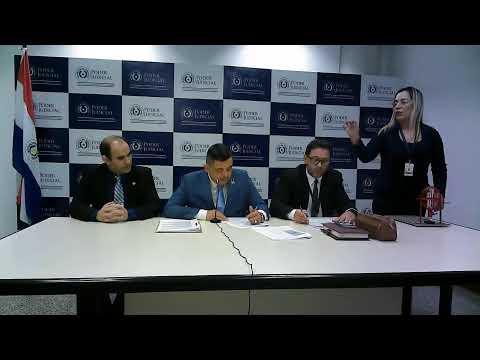 Sorteo de Causas Elevadas a Juicio Oral Circunscripción Judicial de Amambay 30-07-2026