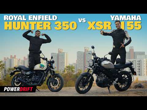 Hunter 350 vs XSR 155 : Same Vibe, Very Different Bikes