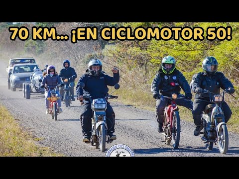  🏍️2⁰ Vuelta Del Choripán –¡70 KM EN CICLOMOTORES 50cc! Esperanza a Grutly Norte