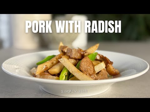 SIMPLE FILIPINO RECIPE | PORK WITH RADISH | SIMPLY EMS