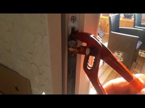 Terrassentür / Fenster Luftzug / geht schwer zu / Anpressdruck einstellen