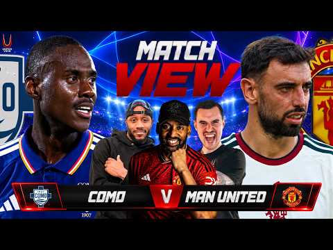 COMO 4-1 MANCHESTER UNITED LIVE | CHAMPIONS LEAGUE MATCH VIEW