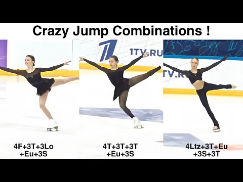 Jump Tournament - Kamila Valieva, Alexandra Trusova, Anna Shcherbakova 4-3-3-3 Channel One Trophy