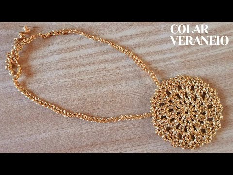 SUMMER CROCHET NECKLACE