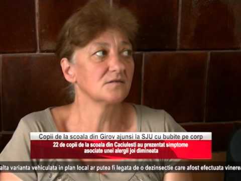 Copii intoxicati la scoala din Caciulesti- Girov