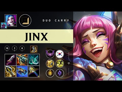 Jinx ADC vs Aphelios - KR Master Patch 26.01