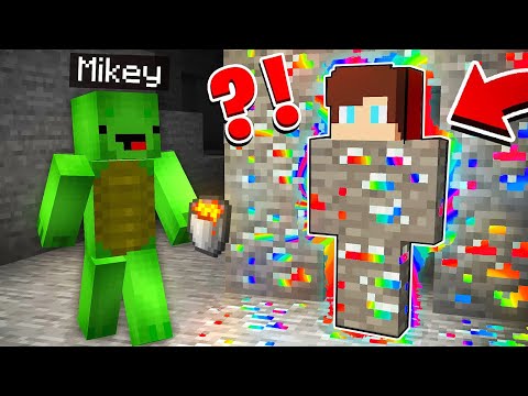 Mikey Gets Pranked with RGB TRAPS in Minecraft?! - Maizen