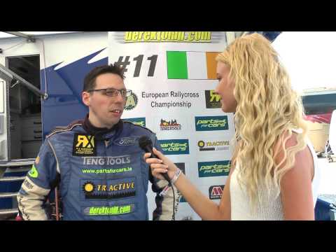 Derek Tohill interview after the victory in Höljes