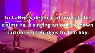 More proof of James LaBrie and John Petrucci using playbacks - Dream Theater lip sync gate 2022