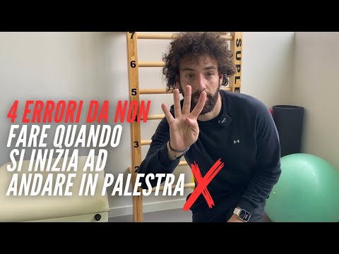 4 errori da non fare quando si inizia ad andare in palestra