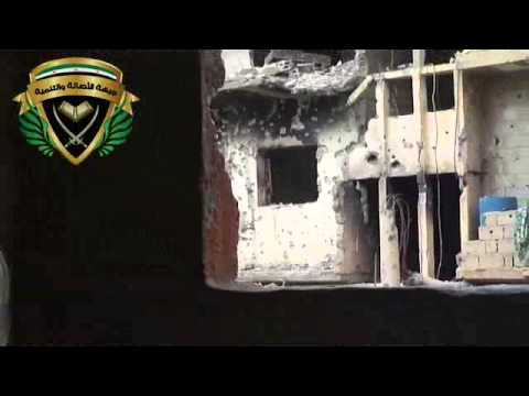 اشتباكات بين عناصر لواء أحفاد علي وقوات النظام في حي الموظفين في مدينة دير الزور