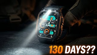 This $99 Military Smart Watch Lasted 4 Months Without Charging