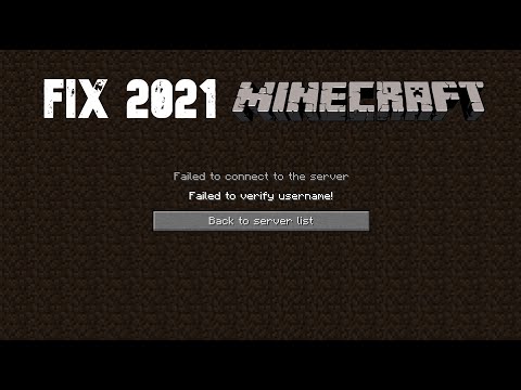 How to fix "Failed to verify username" error in Minecraft TLauncher Multiplayer Aternos Server?