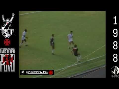 Campeonato Brasileiro 1988 Vasco da Gama 4X0 Santos