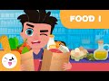 SUPERMARKET FOODS Part 1 Food Vocabulary For Kids