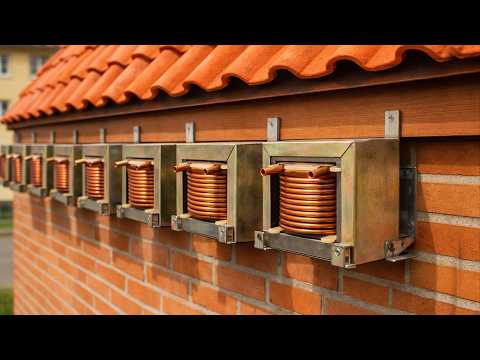 Geniale Erfindung eines 60-jährigen Elektrikers! Endless Free Source 24/7 von Transformers