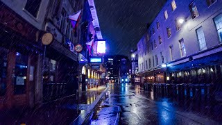 6:00AM Rainy London West End walk ☔️ Oxford Circus Carnaby Soho Leicester square