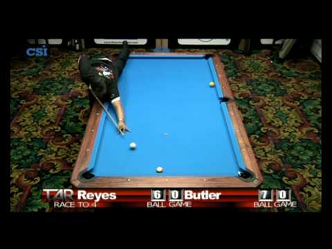 2011 US Open Onepocket - Efren Reyes-Brian Butler (Part 1)