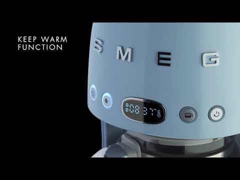 Kavos aparatas Smeg kavos virimo aparatas DCF02BLEU video