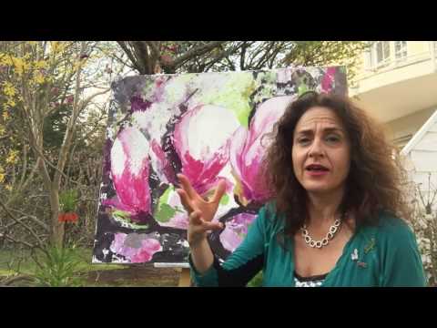 Tecnica di pittura : lo Spatolato, materico