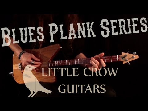 3-String Blues Guitar from Little Crow Guitars