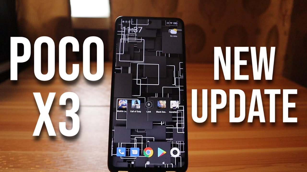 Poco X3 New Update MIUI 12.0.8