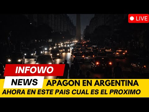 ⚡ Apagón masivo en Argentina: YA COMENZO EL MUNDO ¿qué pasó en Buenos Aires ? Datos, causas