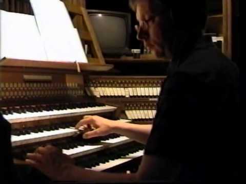 Wolfgang Seifen improvisiert an der Grossen Seifert-Orgel der Marienbasilika zu Kevelaer Teil. 1