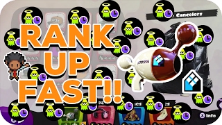 99.9% GUARANTEE'D RANK UP IN SPLATOON!! ★ Extreme Luna Blaster Guide