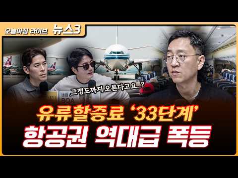 해운사 ‘긴급할증료 도입’…뉴욕 왕복 112만원 폭등 | 권순우 삼프로TV 취재팀장 [뉴스3]