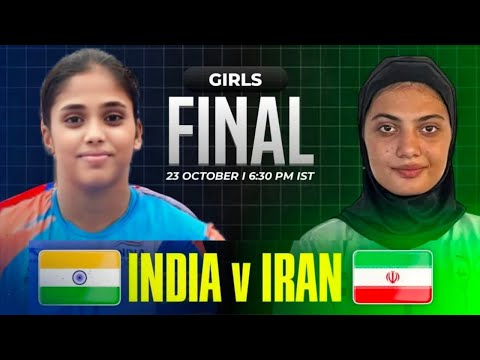 Grand Final - India vs Iran | Asian Youth Games - 2025 | Inidan Match | Asian Kabaddi Match