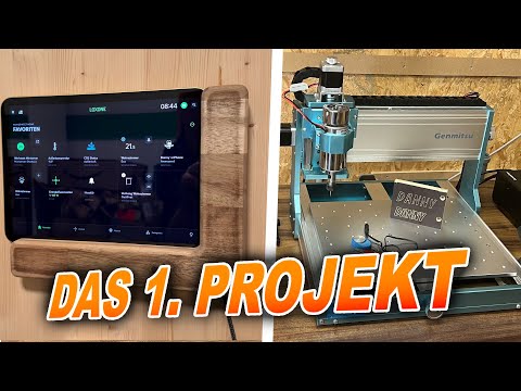 Ich fräse mir meinen eigenen iPad Halter | CNC 3030 Projekt