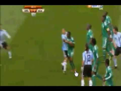 Argentina VS Nigeria Worldcup 2010 Goal