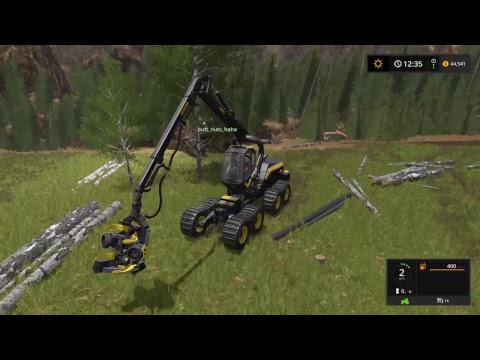Farm sim 17 (PS4) smokey mountain logging episode 2