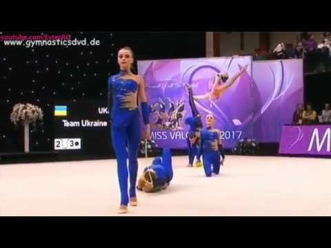 Ukraine 3 balls + 2 ropes - Miss Valentine 2017