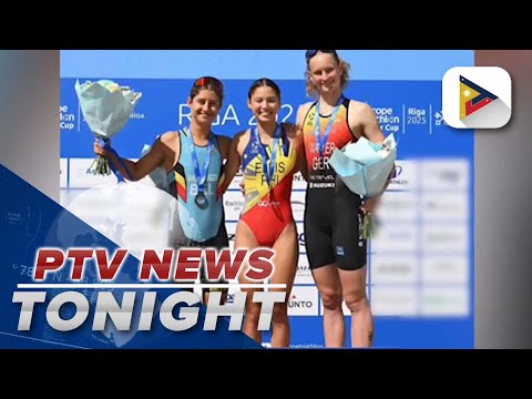 Kira Ellis wins gold at 2025 European Triathlon Junior Cup