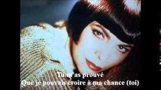 Mireille Mathieu - C'est l'amour et la vie que Je te dois [subtitled]