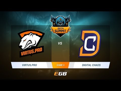 VIRTUS.PRO vs DIGITAL CHAOS - Ti 2017(Group B - Game 1)