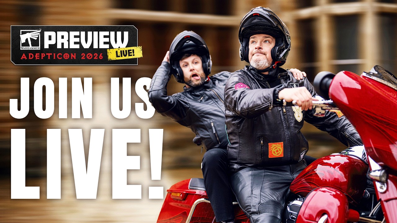 Join Us &ndash; Warhammer Preview Live! AdeptiCon 2026 - YouTube