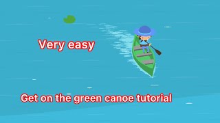 Sneaky Sasquatch: How To Get On The Green Canoes (Easy)