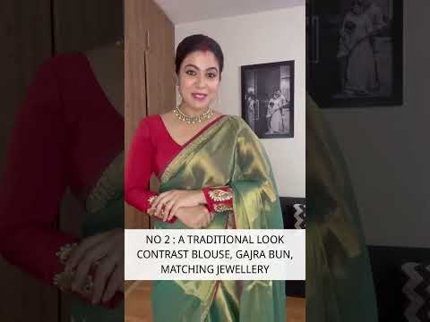 Trending tissue saree styling! #saree #rockthatsaree #tissue #tissuesarees #weddingsarees #sarees