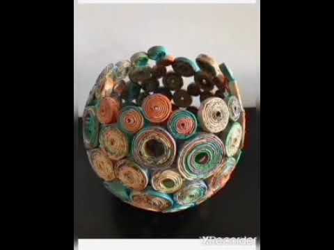 Rolled Paper Art   Part I - Art Deptt.- Dated: 08.08.2020