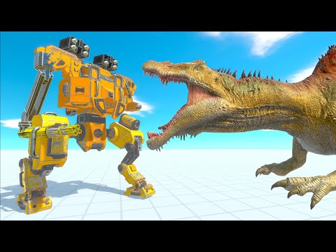 NEW GIANT ROBOT IN  - ANIMAL REVOLT BATTLE SIMULATOR