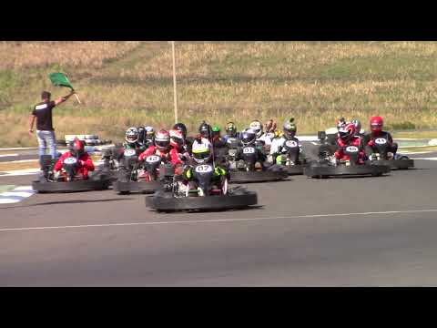 KVR Kart 2019 - Largada da 5ª etapa da Novatos 1 em Nova Odessa